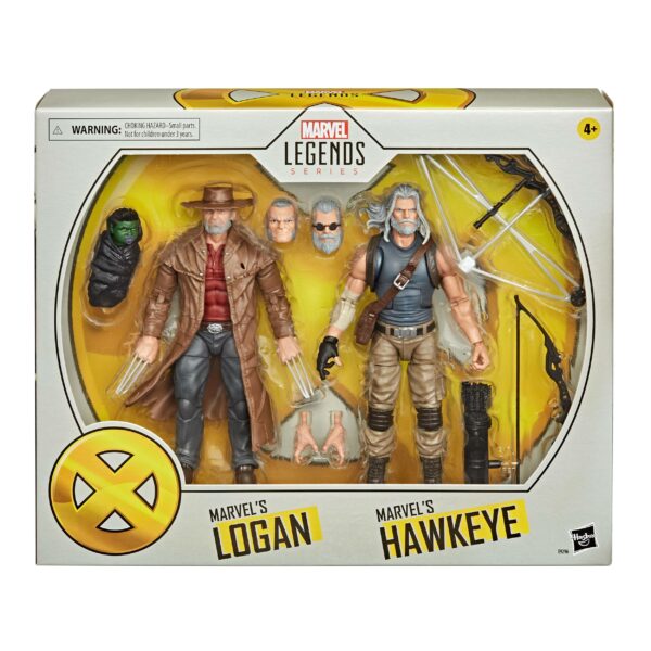 Marvel Legends Actionfiguren 2er-Pack 2020 Old Men Logan & Hawkeye 15 cm