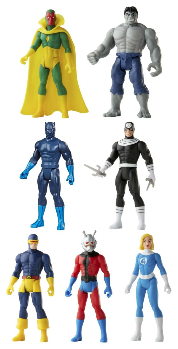 Marvel Legends Retro Collection Series Actionfiguren 10 cm 2021 Wave 3 Sortiment – Bild 2