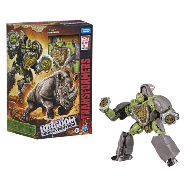 Transformers Generations War for Cybertron: Kingdom Actionfigur Rhinox