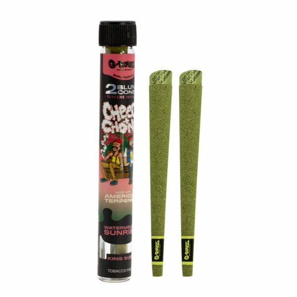 G-Rollz Cheech & Chong 2x Terpene Infused Blunt Cones ‘Watermelon Sunrise’