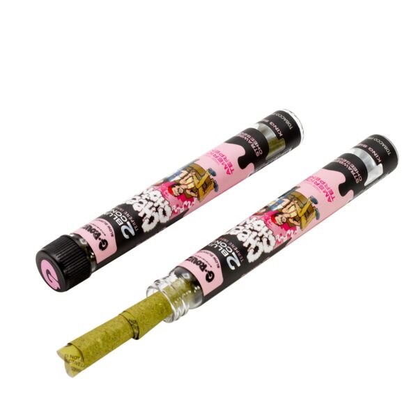 G-Rollz Cheech & Chong 2x Terpene Infused Blunt Cones 'Strawberry Cheesecake' – Bild 2