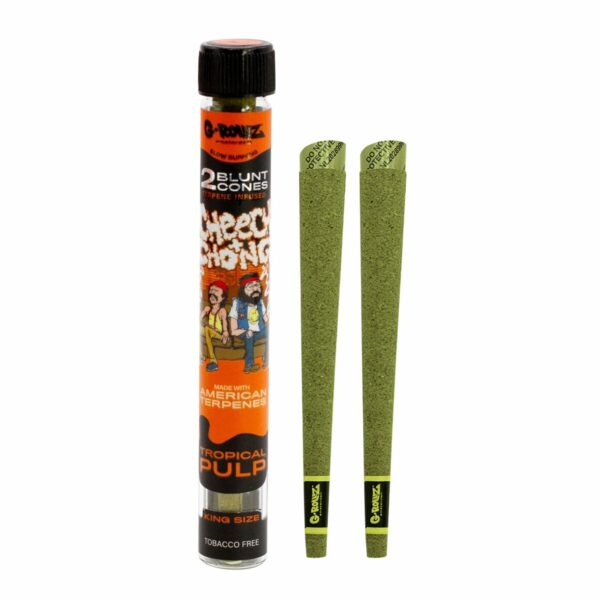 G-Rollz Cheech & Chong 2x Terpene Infused Blunt Cones 'Tropical Pulp'