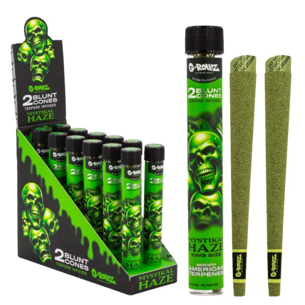 G-Rollz - 'Mystikal Haze' Terpene Infused Blunt Cones – Bild 3